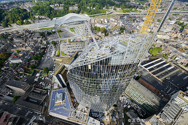 tour des finances à Liège